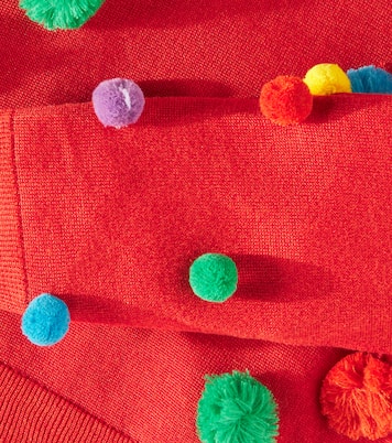 Cotton-blend lamé sweater | Stella McCartney Kids