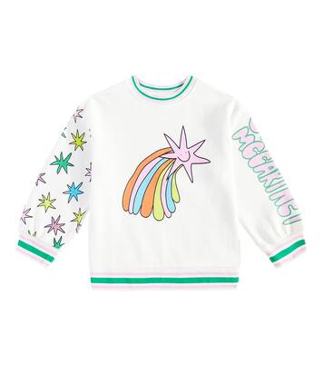 Printed cotton jersey sweatshirt | Stella McCartney Kids
