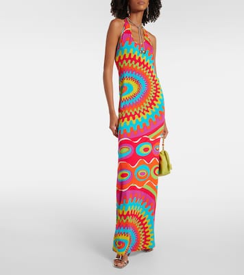 Maxikleid Bersaglio aus Jersey | Pucci