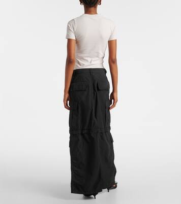 Cotton-blend ripstop cargo skirt | Balenciaga