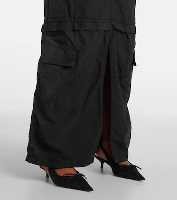 Cotton-blend ripstop cargo skirt | Balenciaga