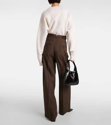 Pantalon droit en laine vierge | Ami Paris