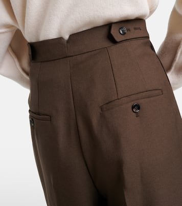 Pantalon droit en laine vierge | Ami Paris