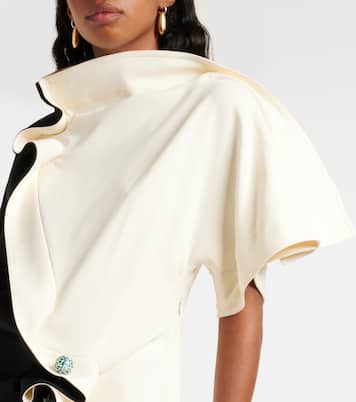 Flowing embellished top | Bottega Veneta