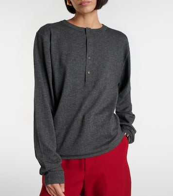 N°370 Herman cotton and cashmere sweater | Extreme Cashmere