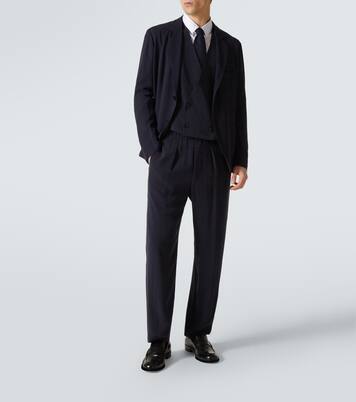 Chevron jacquard blazer | Giorgio Armani
