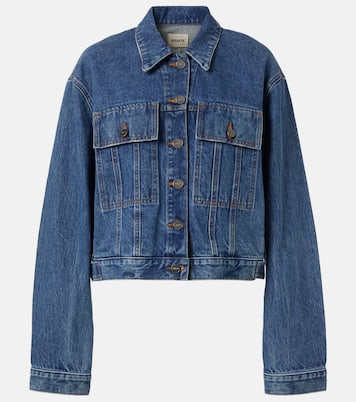 Saunder denim jacket | Khaite