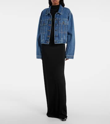 Saunder denim jacket | Khaite