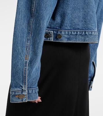 Saunder denim jacket | Khaite