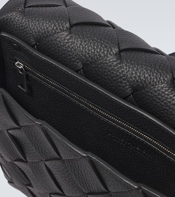 Diago Large Intreccio leather messenger bag | Bottega Veneta