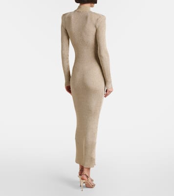 Robe longue en lamé | Self-Portrait