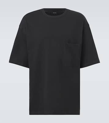 T-shirt in jersey di cotone e lino | Lemaire