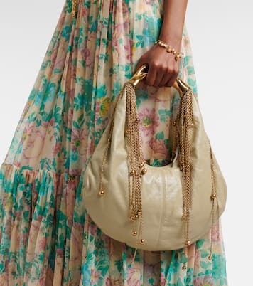 Schultertasche Twisted Shell aus Leder | Chloé