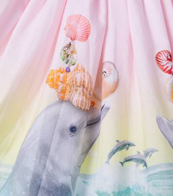 Cissa printed cotton-blend dress | Molo