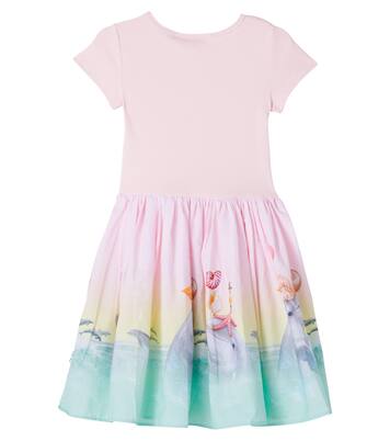 Cissa printed cotton-blend dress | Molo