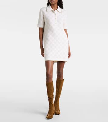 Polokleid GG aus einem Wollgemisch | Gucci