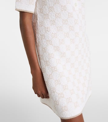 Polokleid GG aus einem Wollgemisch | Gucci