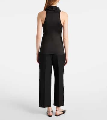 Draped jersey top | Victoria Beckham