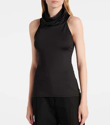Draped jersey top | Victoria Beckham