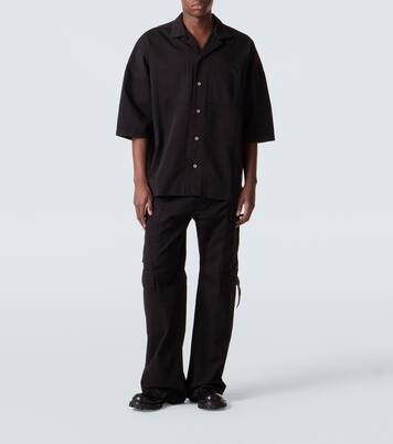 Magnum Tommy oversized cotton twill shirt | Rick Owens
