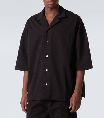 Magnum Tommy oversized cotton twill shirt | Rick Owens