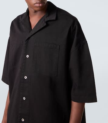 Magnum Tommy oversized cotton twill shirt | Rick Owens