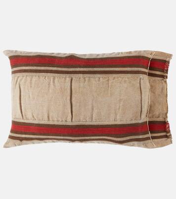 Clematis linen and cotton cushion | The House of Lyria