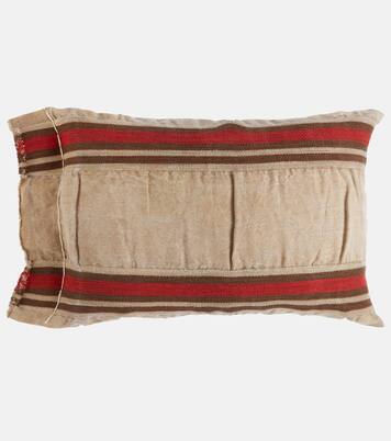 Clematis linen and cotton cushion | The House of Lyria