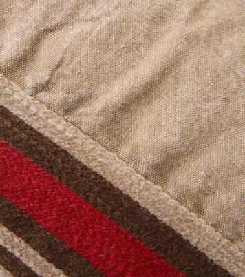 Clematis linen and cotton cushion | The House of Lyria