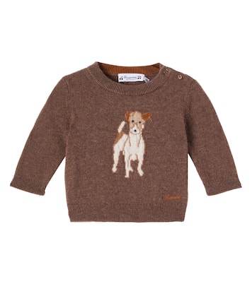 Baby Almire intarsia cashmere sweater | Bonpoint