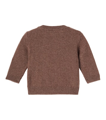 Baby Almire intarsia cashmere sweater | Bonpoint
