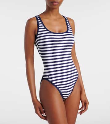 Costume intero Scoop Tank a righe | Polo Ralph Lauren