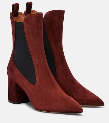 Anja 70 suede ankle boots | Paris Texas