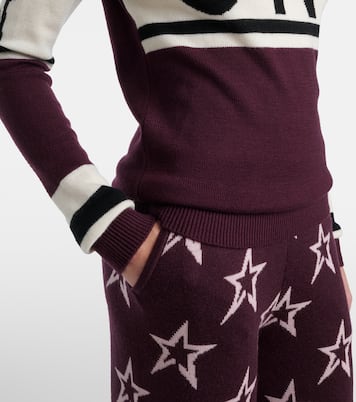 Schild intarsia wool sweater | Perfect Moment