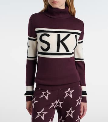 Schild intarsia wool sweater | Perfect Moment
