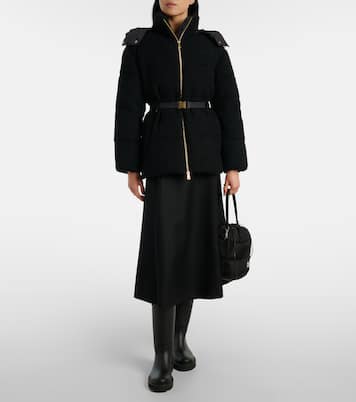 Virgin wool midi skirt | Moncler