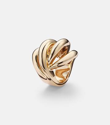 Ring Abstract Line, 10kt vergoldet | Jennifer Fisher