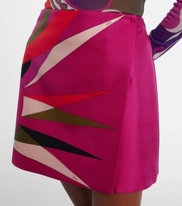 Stella silk wrap skirt | Pucci