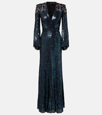 Robe Zinnia mit Pailletten und Kristallen | Jenny Packham