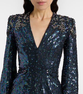 Robe Zinnia mit Pailletten und Kristallen | Jenny Packham