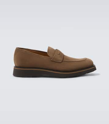 Alessio 스웨이드 페니 로퍼 | Berluti
