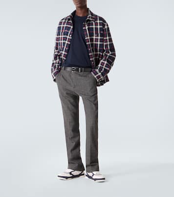 Gucci Re-Web leather sneakers | Gucci