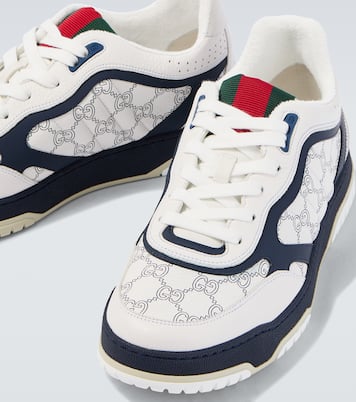Gucci Re-Web leather sneakers | Gucci
