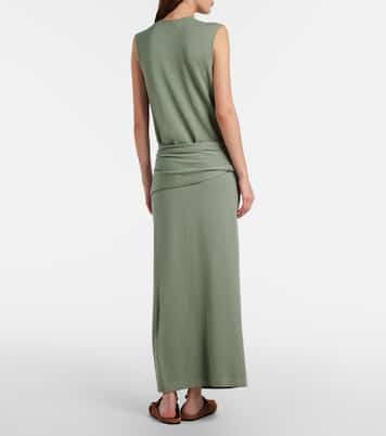 Robe longue en laine vierge | Jil Sander