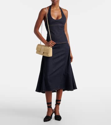 Sac Bambino Chaîne en daim | Jacquemus