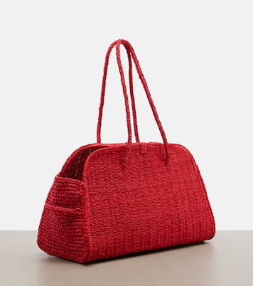 Tote Bag Turismo Small aus Raffiabast | Jacquemus