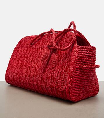 Tote Bag Turismo Small aus Raffiabast | Jacquemus