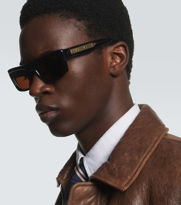 Cleavon 57 rectangular sunglasses | Jacques Marie Mage