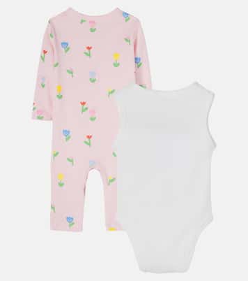 Baby Set aus Spieler und Body aus Jersey | Stella McCartney Kids