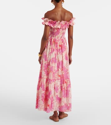Maxikleid Suzanne aus Baumwolle | Poupette St Barth